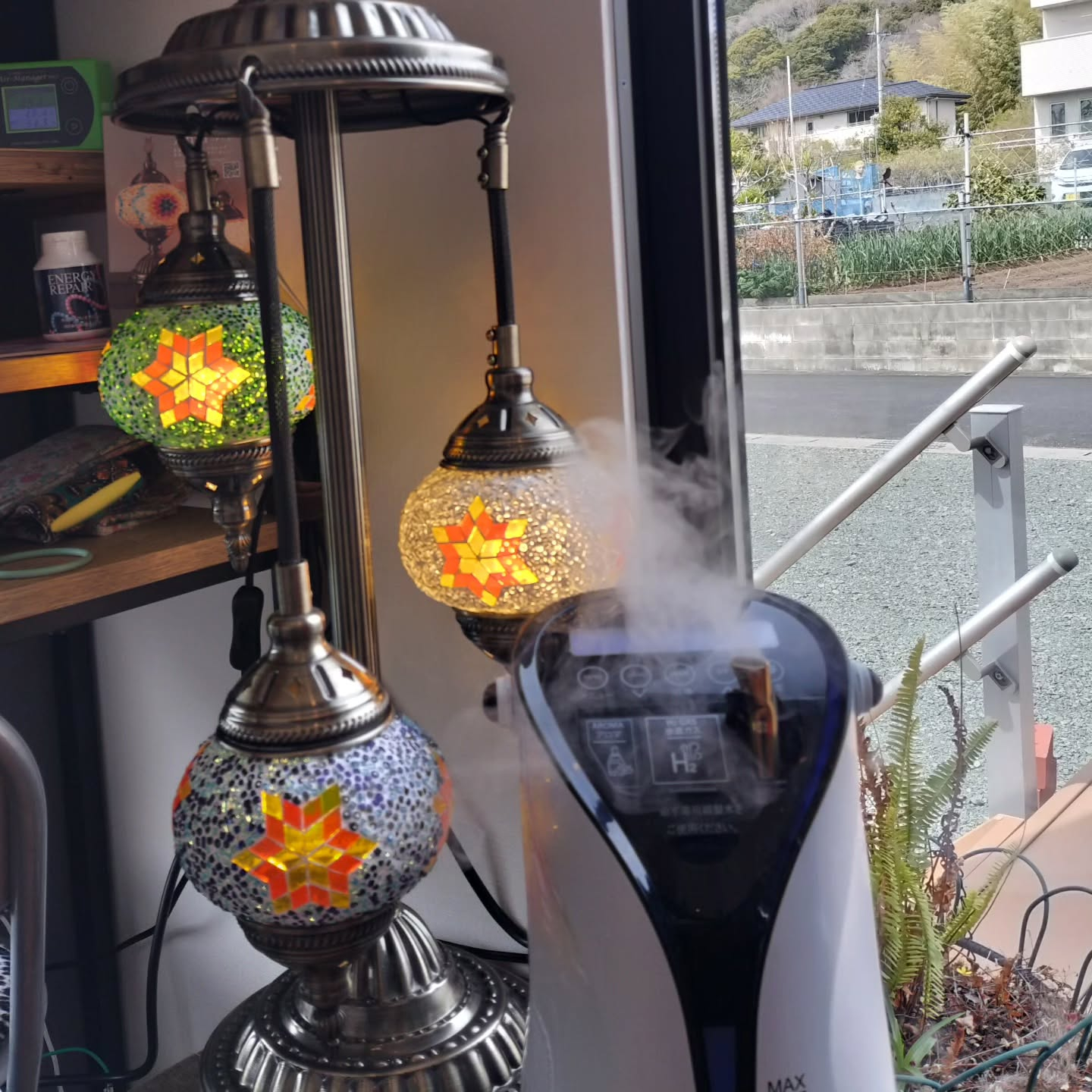 水素ミストで花粉症が楽になると聞きましたのでやってみました☺